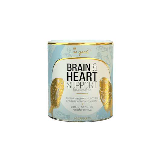 so good!® Brain & Heart Support – Ωμέγα-3 Ιχθυέλαιο EPA & DHA (60 κάψουλες)