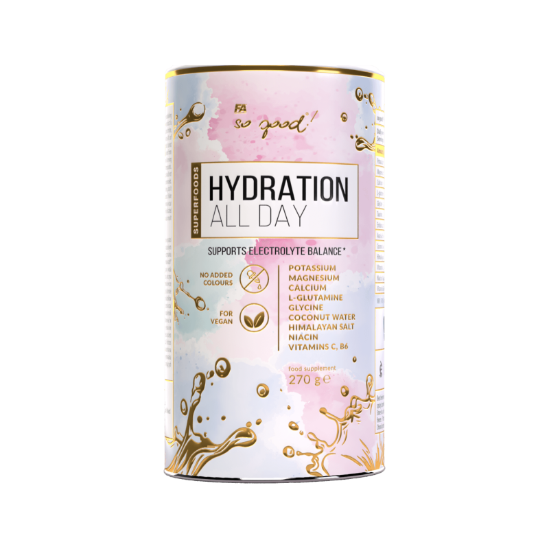 so good!® Hydration All Day – Συμπλήρωμα Ενυδάτωσης & Ηλεκτρολυτικής Ισορροπίας (270g)