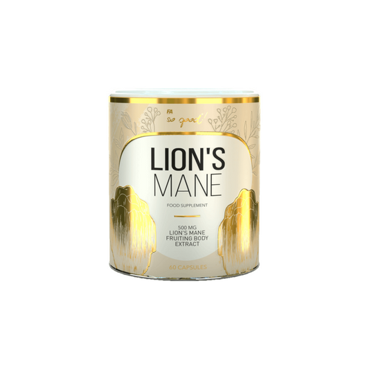 so good!® Lion’s Mane – Υποστήριξη Συγκέντρωσης & Πνευματικής Διαύγειας (60 κάψουλες)