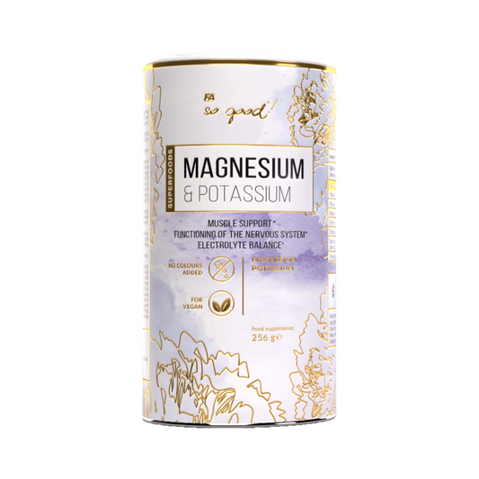 so good!® Magnesium & Potassium – Μαγνήσιο & Κάλιο για Μύες & Νευρικό Σύστημα (256g)