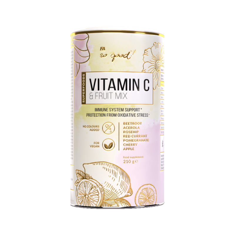 so good!® Vitamin C & Fruit Mix – Βιταμίνη C με Μείγμα Φρούτων (210g)